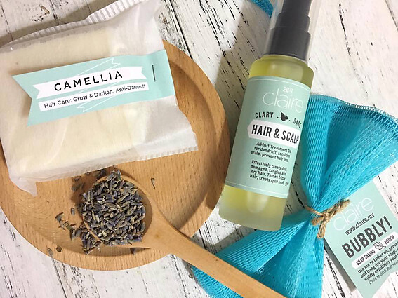 NATURAL HAIR CARE SERIES [ FREE SOAP POUCH ]