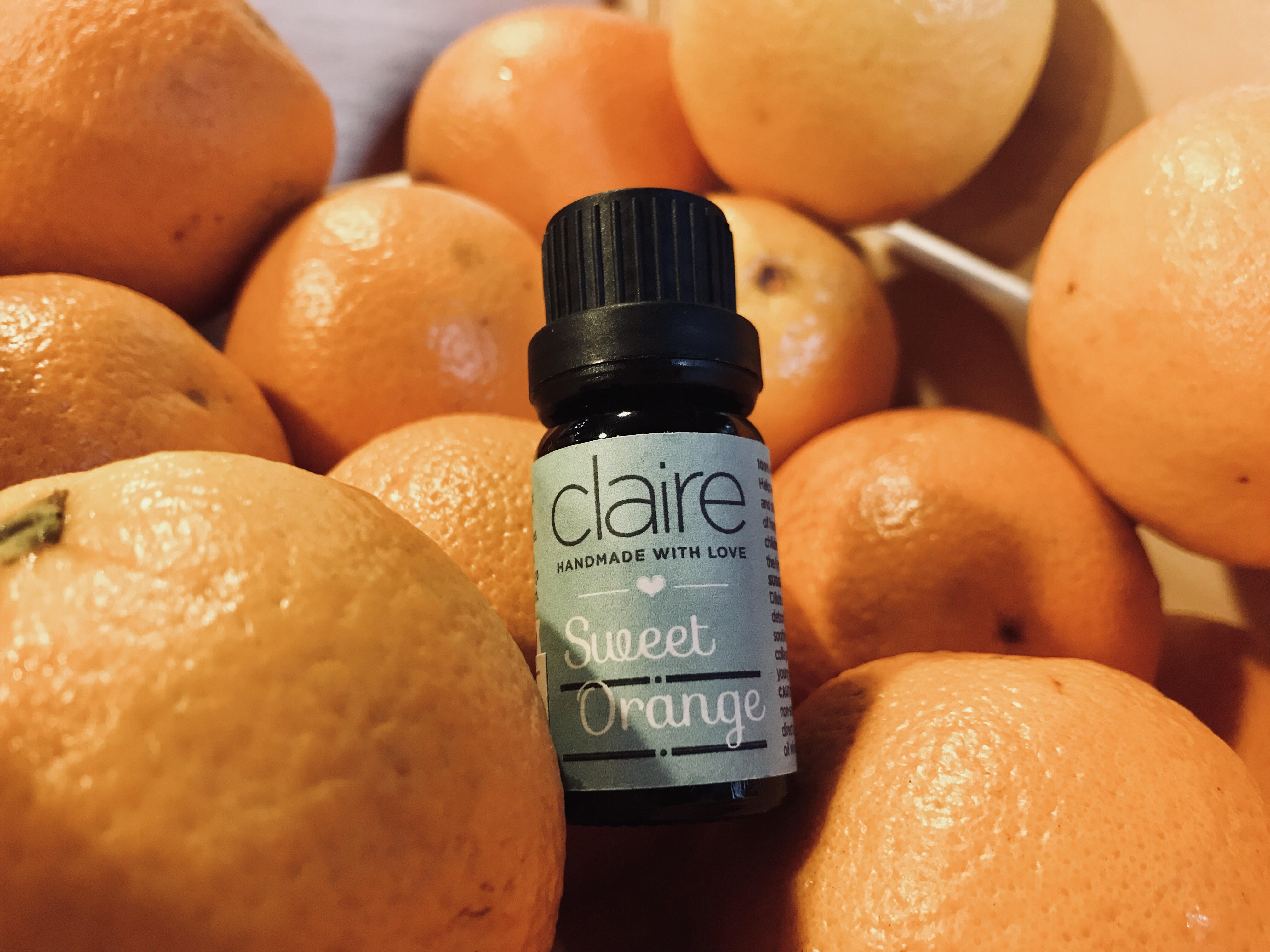 Claire Organics Essential Oil Sweet Orange Claire Organics Essential Oil Sweet Orange