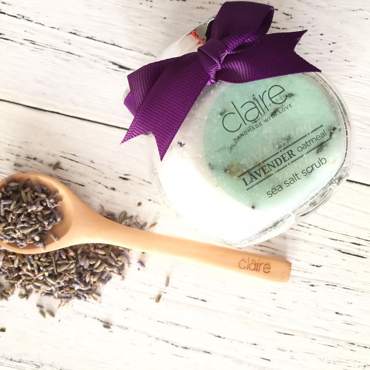 LAVENDER SCRUB WITH FRENCH SEA SALT