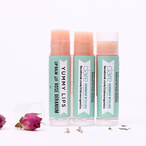 YUMMY LIPS INTENSIVE LIP THERAPY WITH ROSE GERANIUM