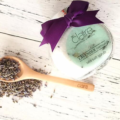 LAVENDER SCRUB WITH FRENCH SEA SALT
