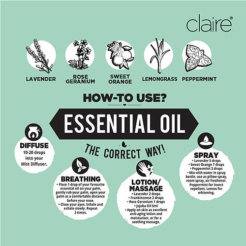 RELAXING BLEND ESSENTIAL OILS